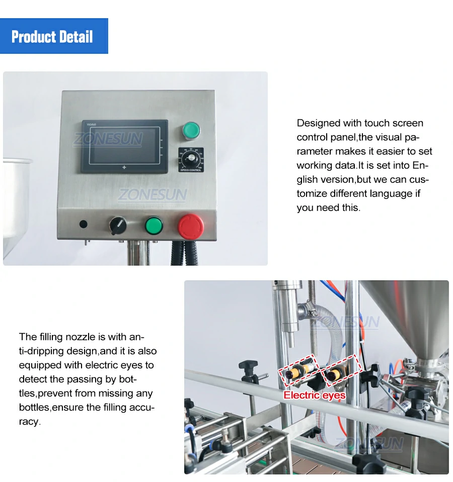 Single-head Paste Filling Machine-ZONESUN TECHNOLOGY LIMITED Single-head Paste Filling Machine-ZONESUN TECHNOLOGY LIMITED