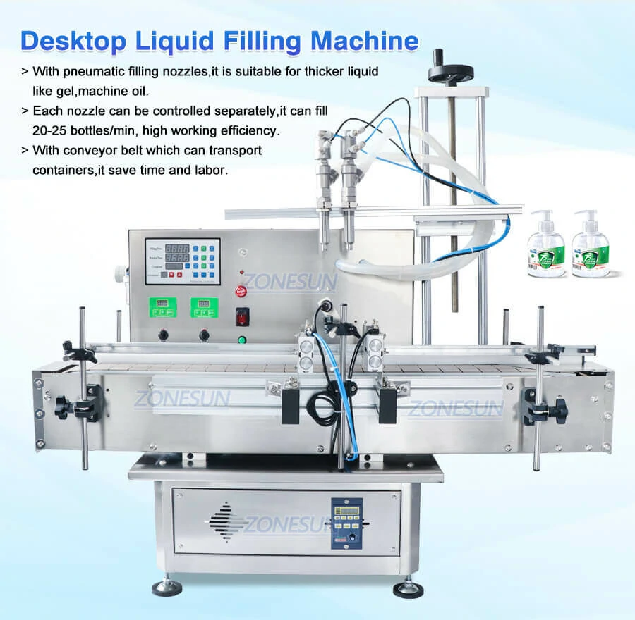 20L Diaphragm Pump Filling Machine-ZONESUN TECHNOLOGY LIMITED 20L Diaphragm Pump Filling Machine-ZONESUN TECHNOLOGY LIMITED