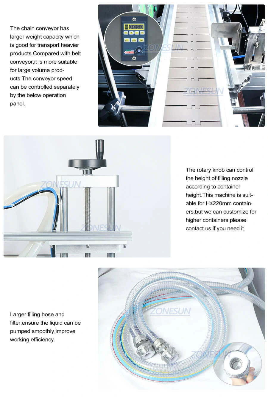 20L Diaphragm Pump Filling Machine-ZONESUN TECHNOLOGY LIMITED 20L Diaphragm Pump Filling Machine-ZONESUN TECHNOLOGY LIMITED