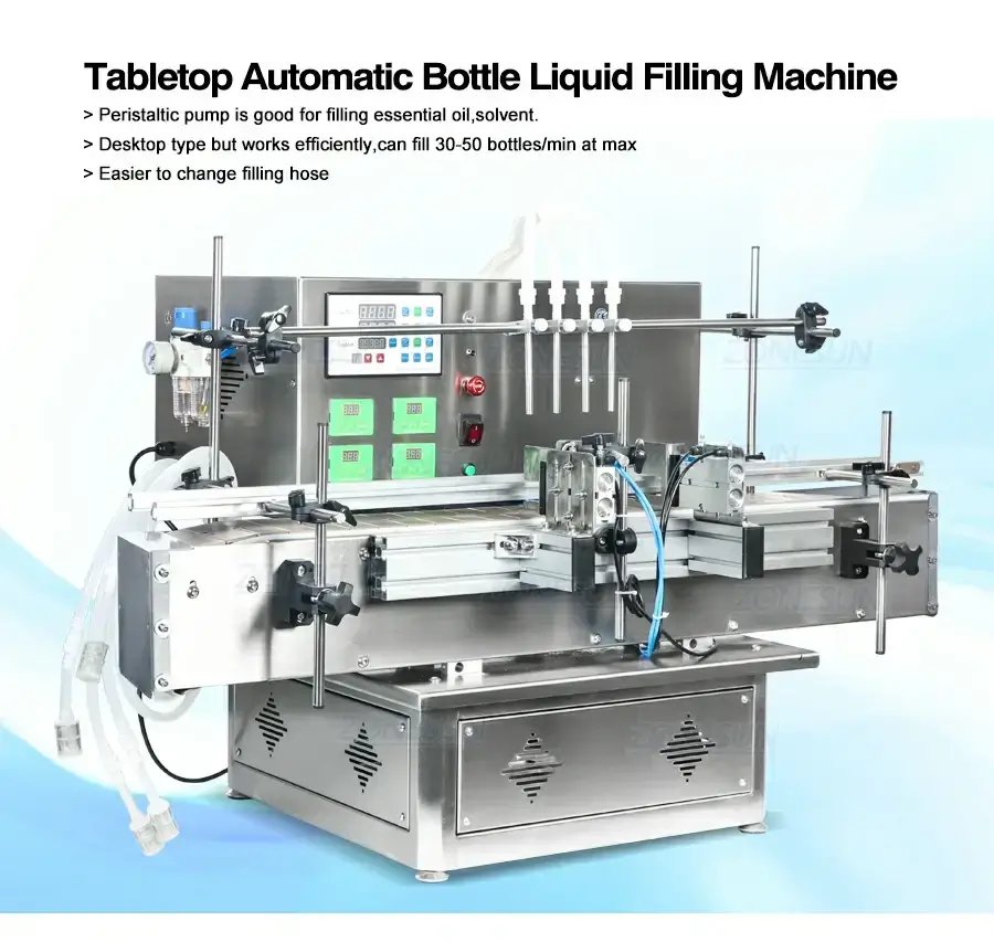 Desktop Peristaltic Pump Filling Machine-ZONESUN TECHNOLOGY LIMITED Desktop Peristaltic Pump Filling Machine-ZONESUN TECHNOLOGY LIMITED