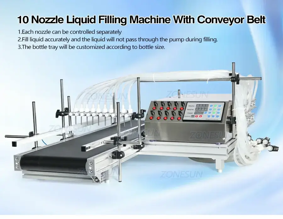 10 Head Vaccine Bottle Filling Machine-ZONESUN TECHNOLOGY LIMITED 10 Head Vaccine Bottle Filling Machine-ZONESUN TECHNOLOGY LIMITED