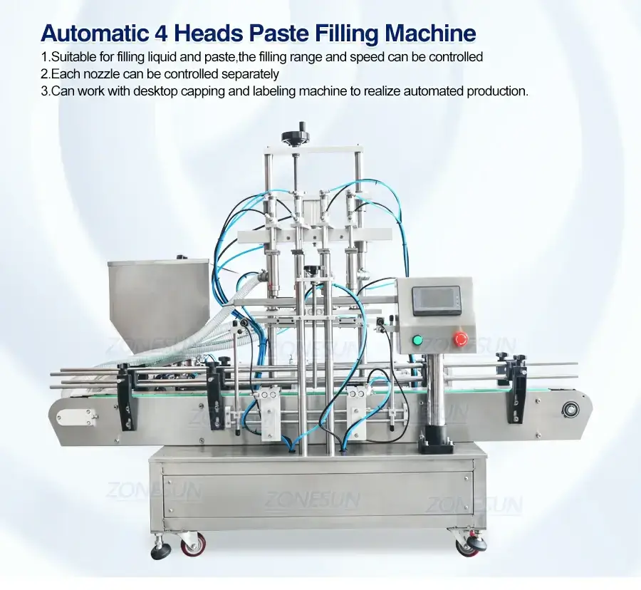 Desktop Paste Filling Machine-ZONESUN TECHNOLOGY LIMITED Desktop Paste Filling Machine-ZONESUN TECHNOLOGY LIMITED