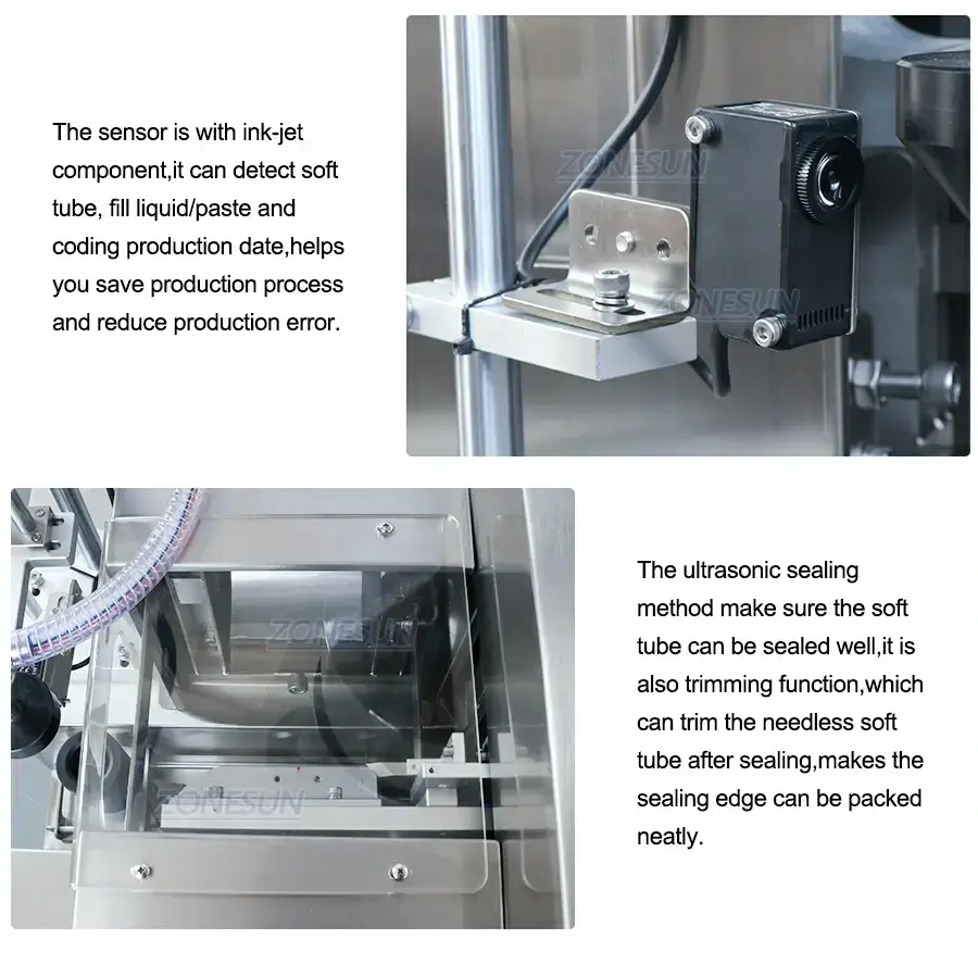 Tube Filling And Sealing Machine-ZONESUN TECHNOLOGY LIMITED Tube Filling And Sealing Machine-ZONESUN TECHNOLOGY LIMITED