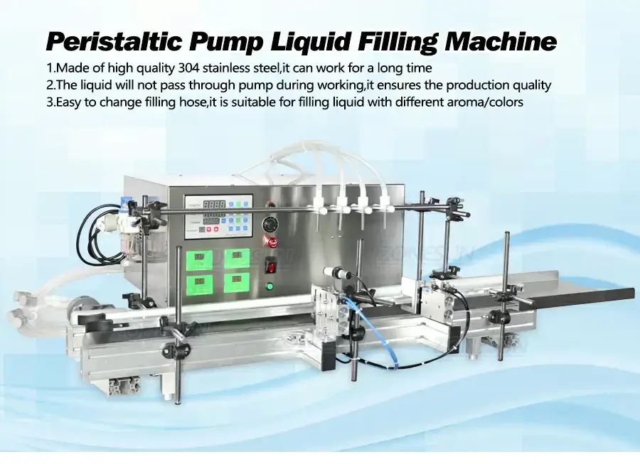 Peristaltic Pump Liquid Filling Machine-ZONESUN TECHNOLOGY LIMITED Peristaltic Pump Liquid Filling Machine-ZONESUN TECHNOLOGY LIMITED