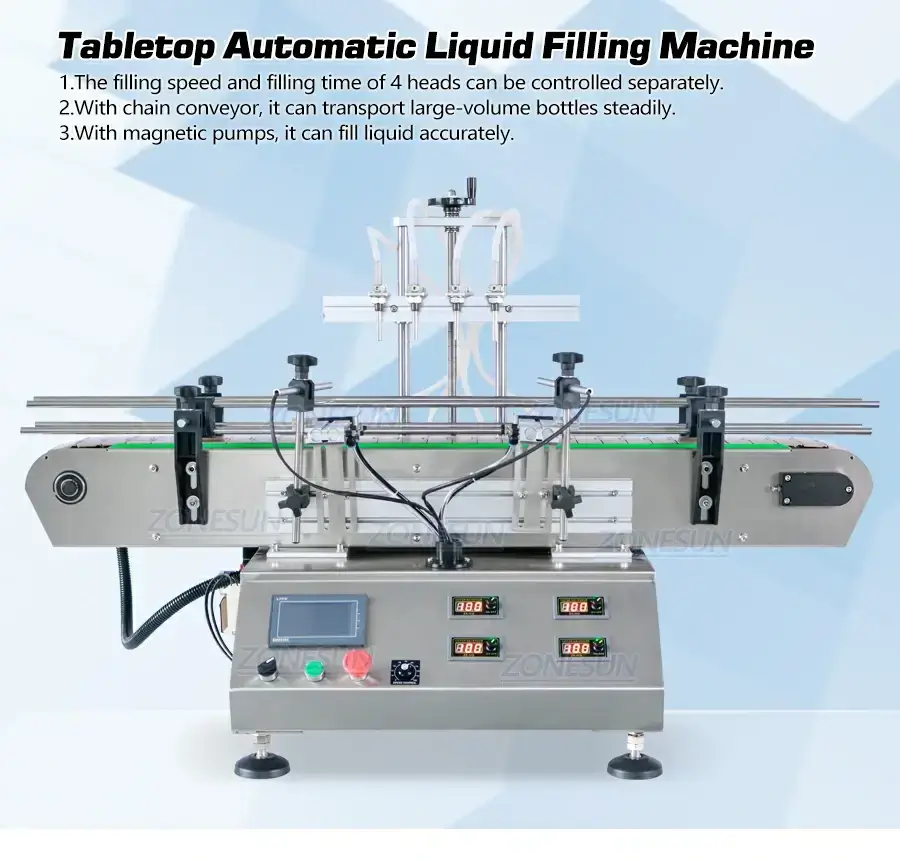 Magnetic Pump Liquid Filling Machine-ZONESUN TECHNOLOGY LIMITED Magnetic Pump Liquid Filling Machine-ZONESUN TECHNOLOGY LIMITED