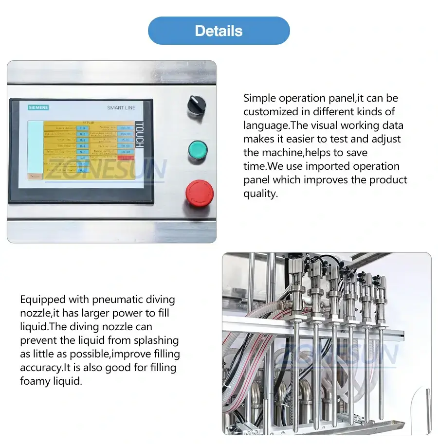 Piston Liquid Filling Machine-ZONESUN TECHNOLOGY LIMITED Piston Liquid Filling Machine-ZONESUN TECHNOLOGY LIMITED