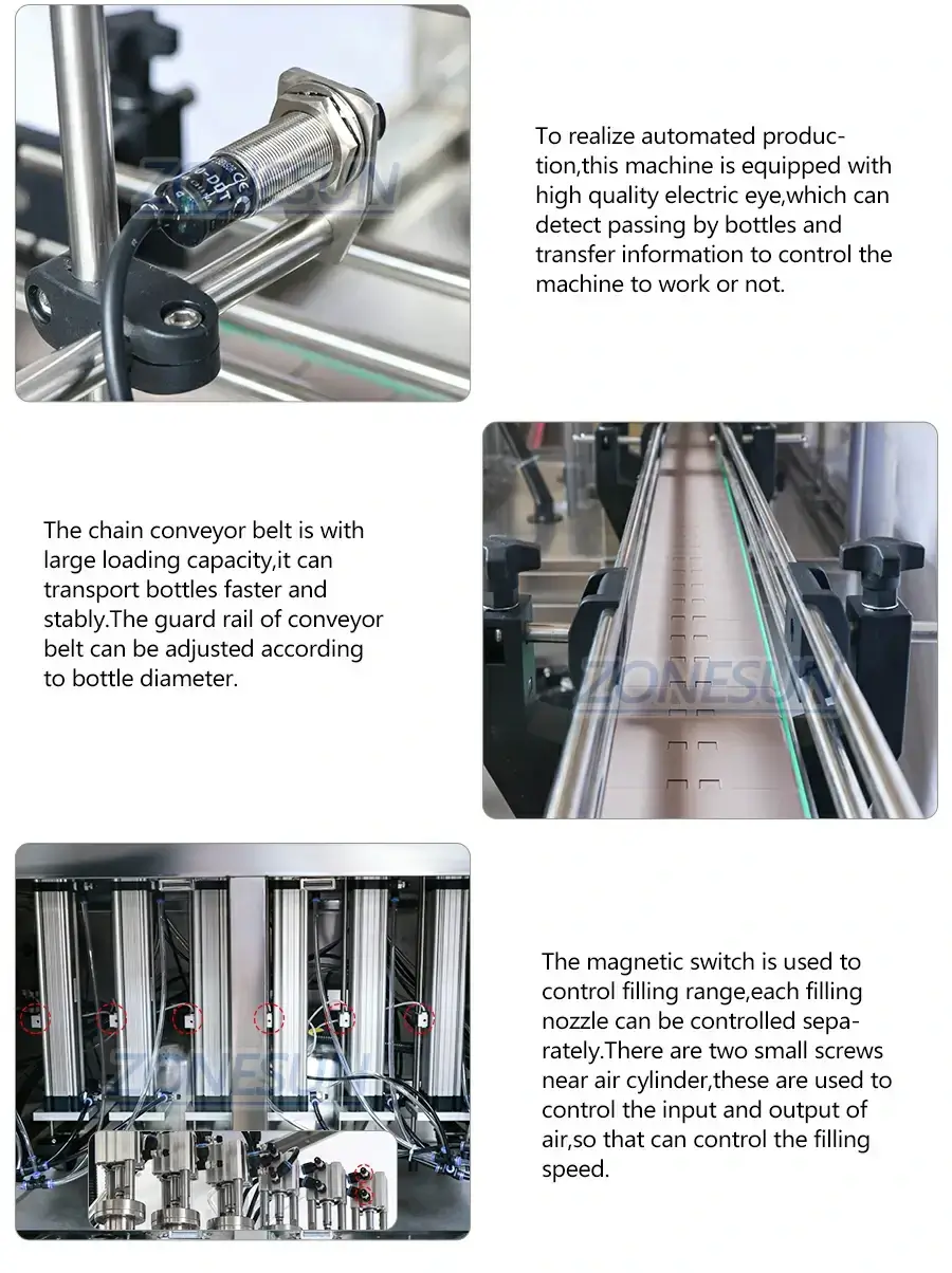 Piston Liquid Filling Machine-ZONESUN TECHNOLOGY LIMITED Piston Liquid Filling Machine-ZONESUN TECHNOLOGY LIMITED