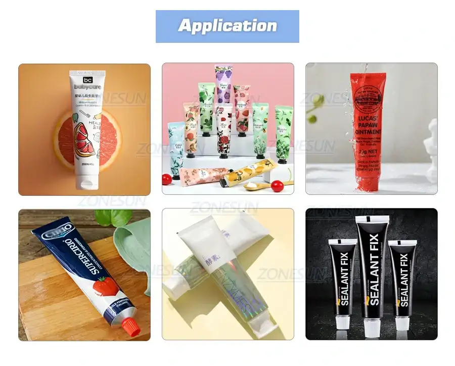 Ointment Tube Filling Sealing Machine-ZONESUN TECHNOLOGY LIMITED Ointment Tube Filling Sealing Machine-ZONESUN TECHNOLOGY LIMITED