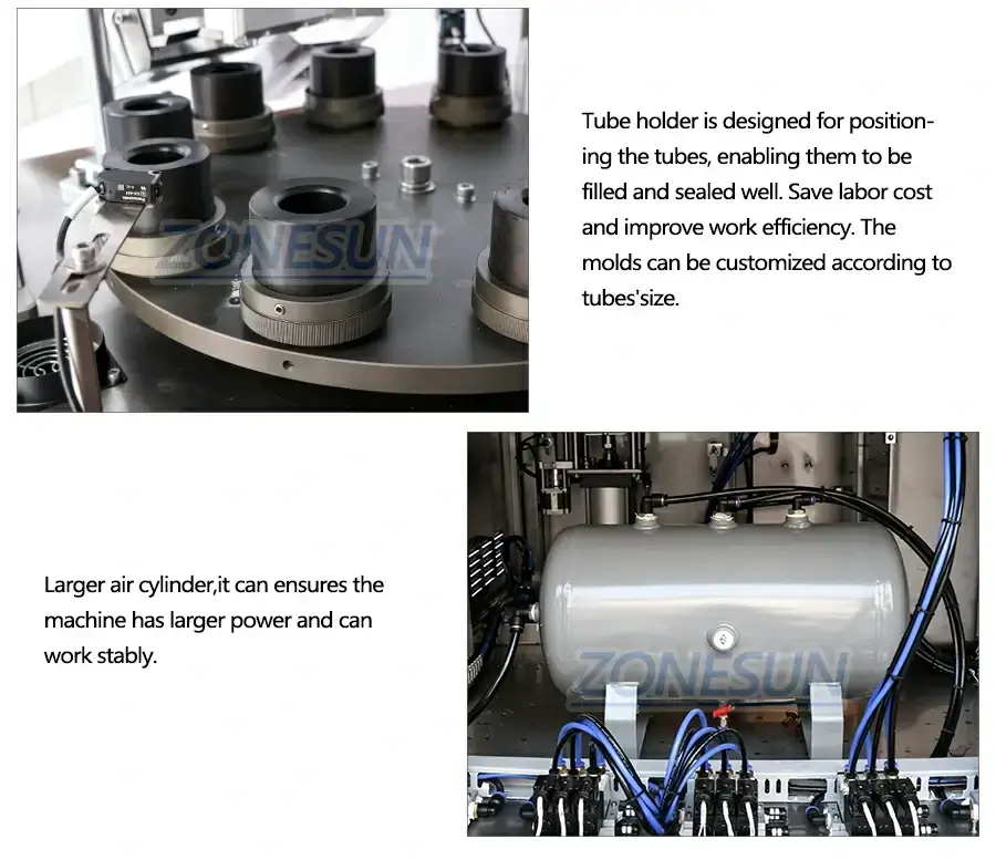 Ointment Tube Filling Sealing Machine-ZONESUN TECHNOLOGY LIMITED Ointment Tube Filling Sealing Machine-ZONESUN TECHNOLOGY LIMITED