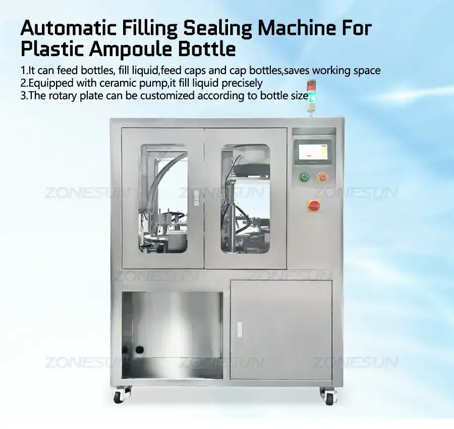 Plastic Ampoule Filling Sealing Machine-ZONESUN TECHNOLOGY LIMITED Plastic Ampoule Filling Sealing Machine-ZONESUN TECHNOLOGY LIMITED