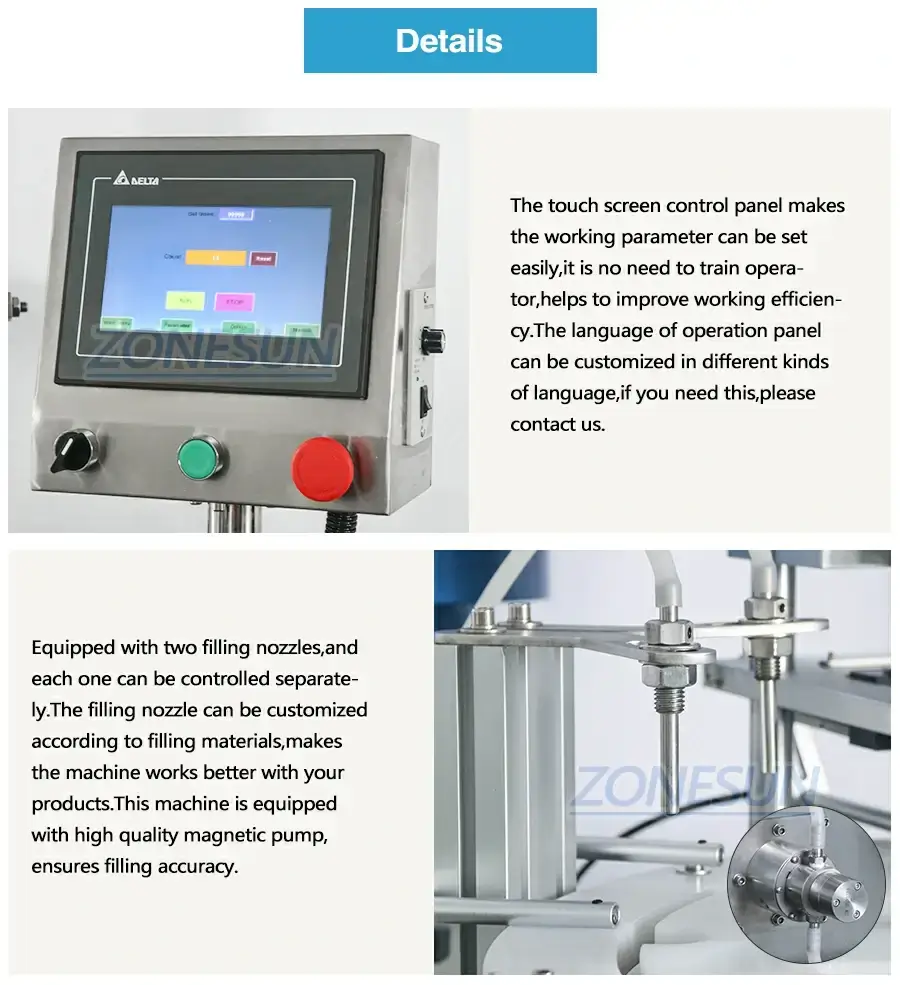 Liquid Filling Capping Machine-ZONESUN TECHNOLOGY LIMITED Liquid Filling Capping Machine-ZONESUN TECHNOLOGY LIMITED