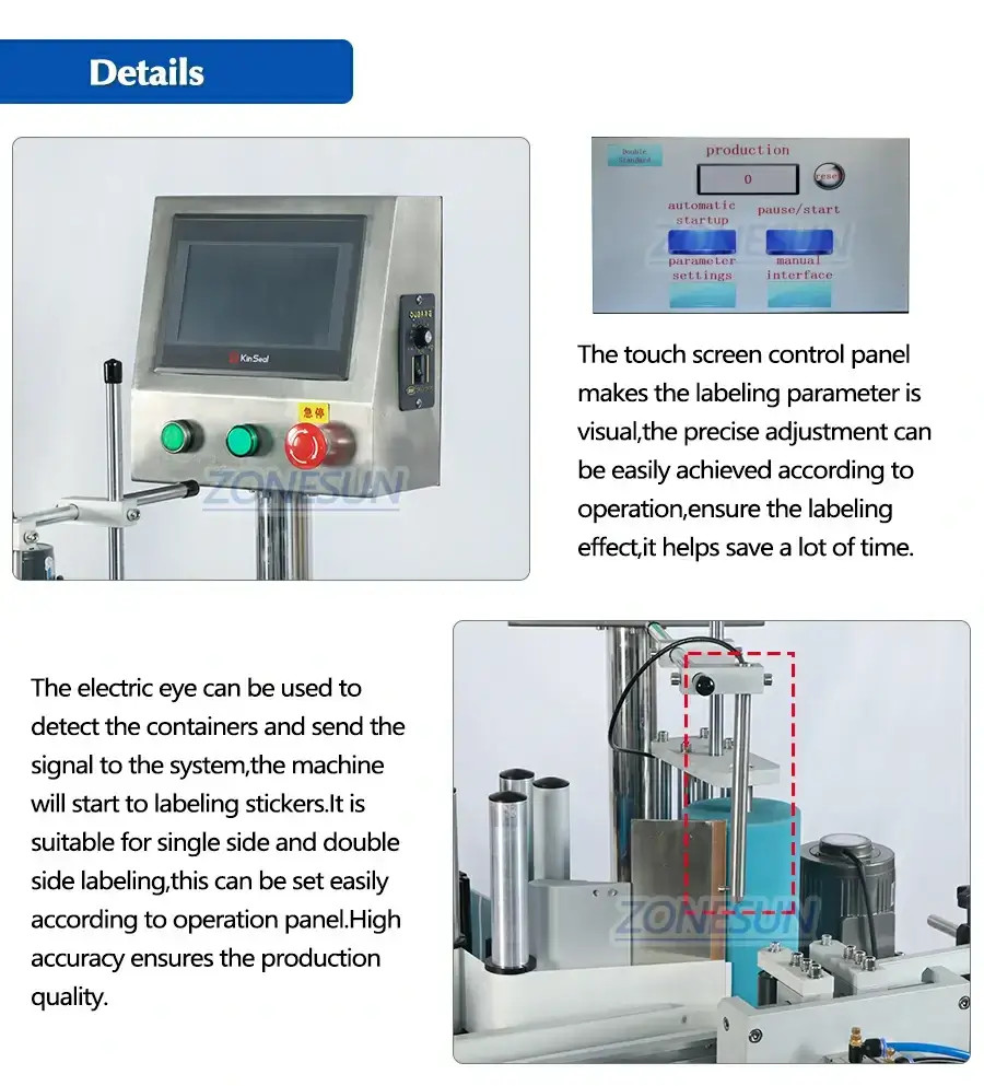 Round Bottle Labeling Machine-ZONESUN TECHNOLOGY LIMITED Round Bottle Labeling Machine-ZONESUN TECHNOLOGY LIMITED