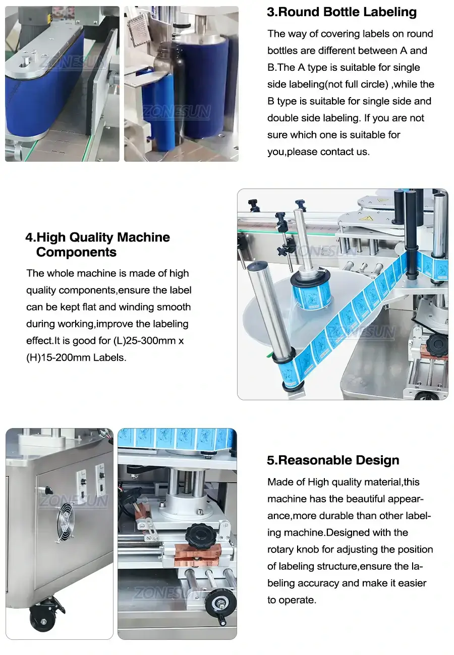 Double Size Labeling Machine-ZONESUN TECHNOLOGY LIMITED Double Size Labeling Machine-ZONESUN TECHNOLOGY LIMITED
