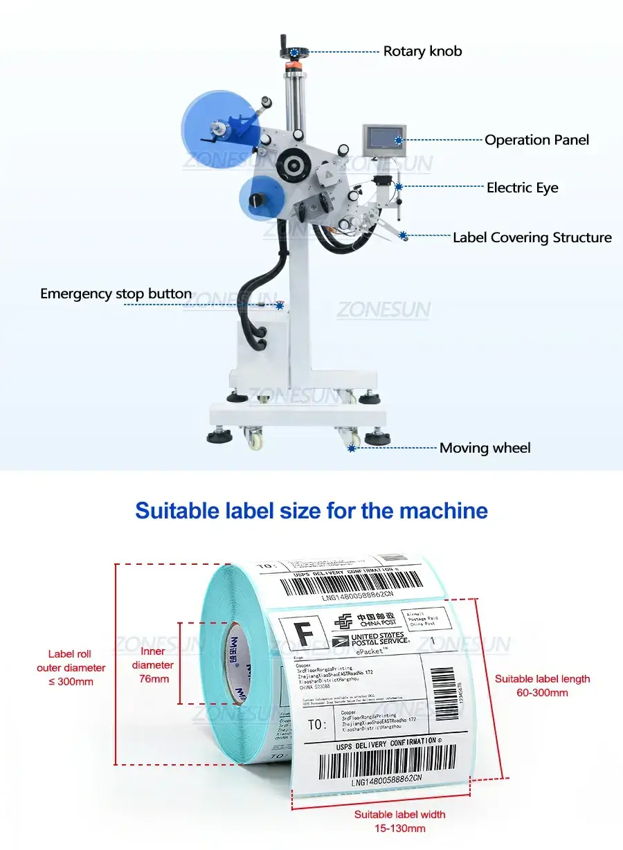 Assembly Line Labeling Machine-ZONESUN TECHNOLOGY LIMITED Assembly Line Labeling Machine-ZONESUN TECHNOLOGY LIMITED