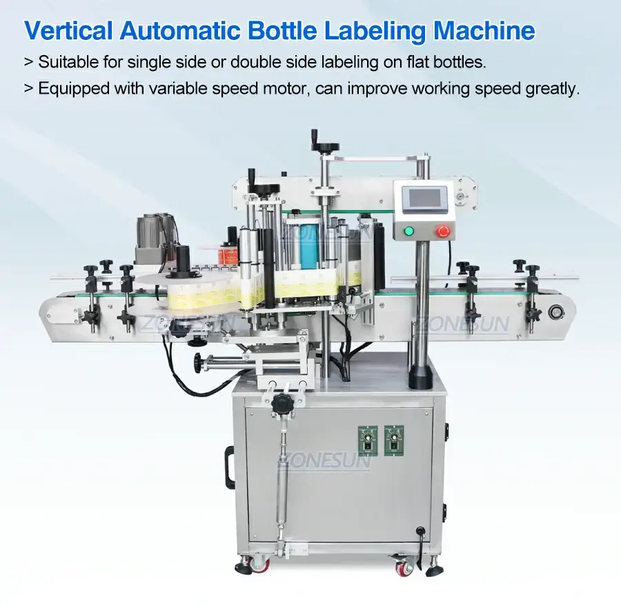 Double Sided Labeling Machine-ZONESUN TECHNOLOGY LIMITED Double Sided Labeling Machine-ZONESUN TECHNOLOGY LIMITED