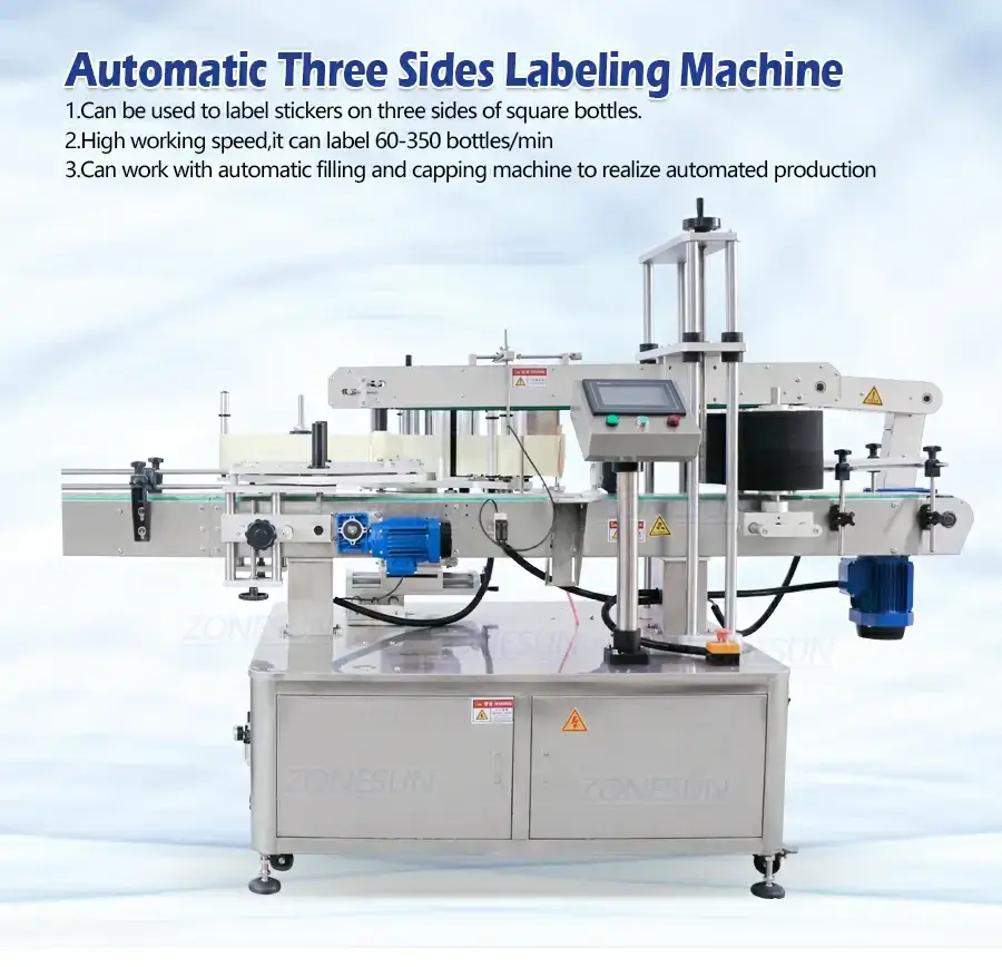Three Side Labeling Machine-ZONESUN TECHNOLOGY LIMITED Three Side Labeling Machine-ZONESUN TECHNOLOGY LIMITED