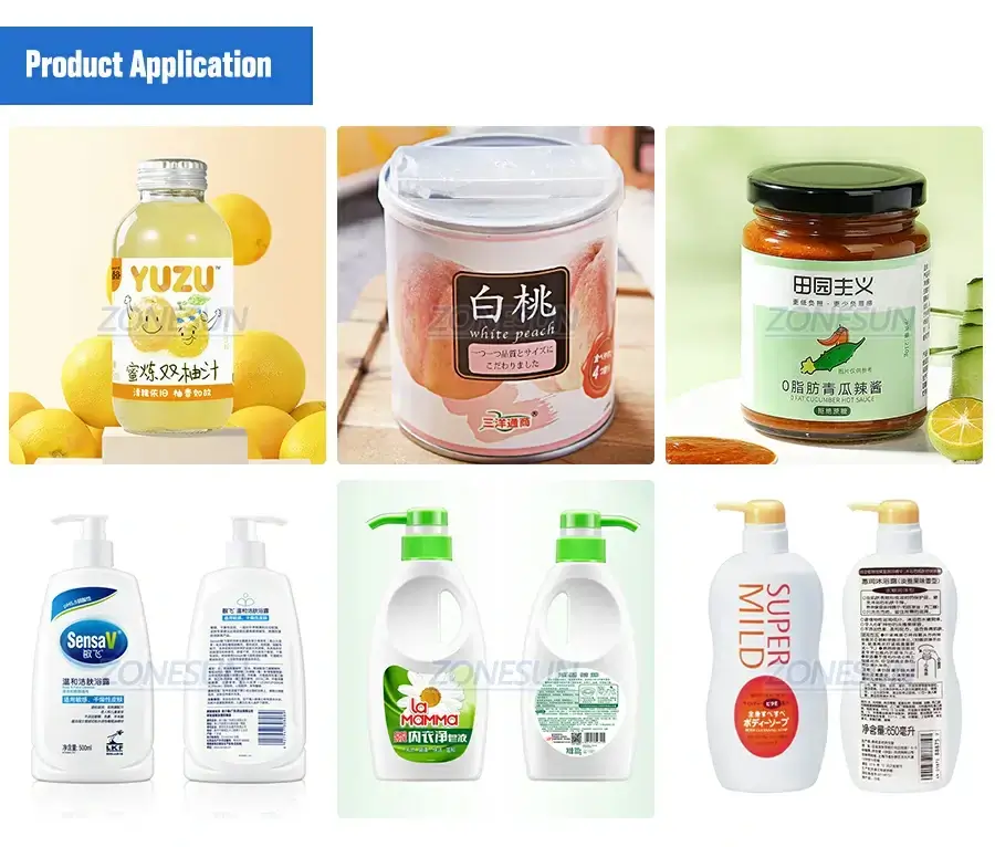 Flat Round Bottle Labeling Machine-ZONESUN TECHNOLOGY LIMITED Flat Round Bottle Labeling Machine-ZONESUN TECHNOLOGY LIMITED