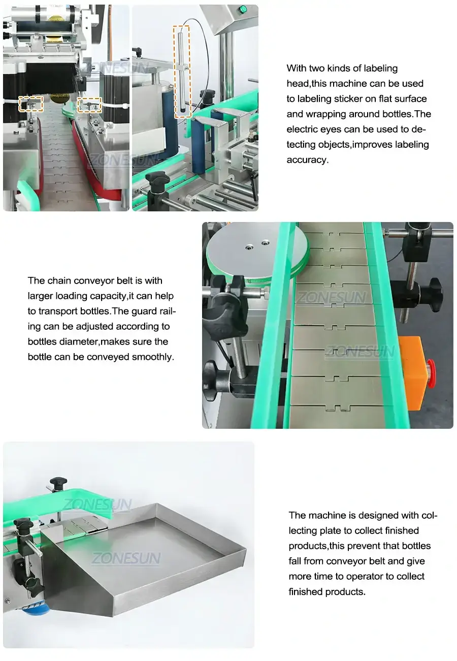 Top Label Applicator Machine-ZONESUN TECHNOLOGY LIMITED Top Label Applicator Machine-ZONESUN TECHNOLOGY LIMITED