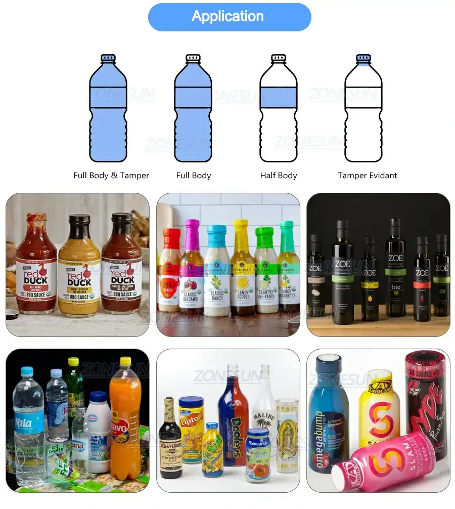 Sleeve Labeling Machine-ZONESUN TECHNOLOGY LIMITED Sleeve Labeling Machine-ZONESUN TECHNOLOGY LIMITED