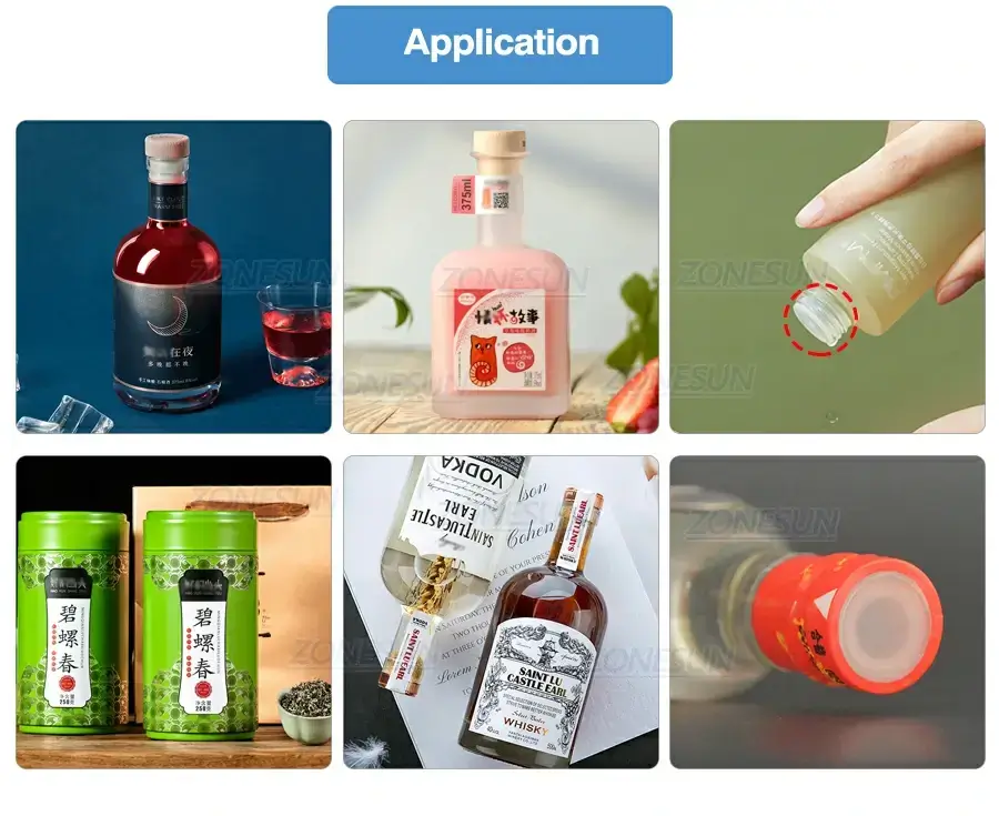 Bottle Cap Pressing Machine-ZONESUN TECHNOLOGY LIMITED