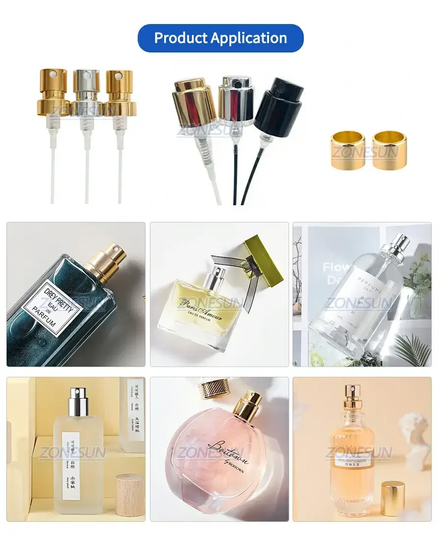 Perfume Bottle Capping Machine-ZONESUN TECHNOLOGY LIMITED Perfume Bottle Capping Machine-ZONESUN TECHNOLOGY LIMITED