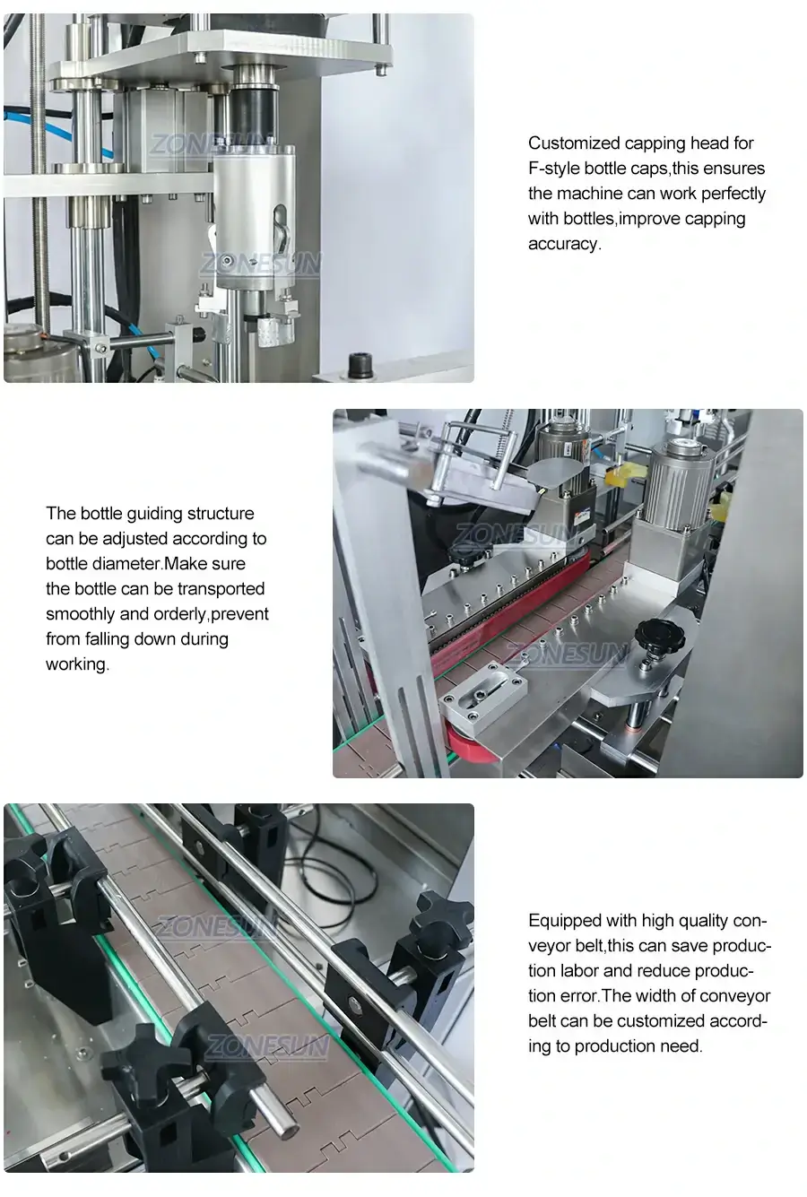 Jerry Can F-style Gallon Bottle Capping Machine-ZONESUN TECHNOLOGY LIMITED Jerry Can F-style Gallon Bottle Capping Machine-ZONESUN TECHNOLOGY LIMITED