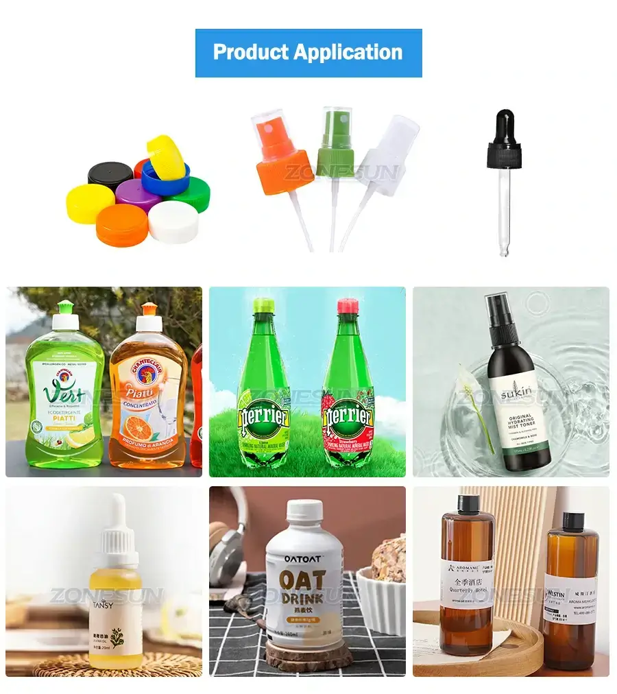 Capping Machine With Cap Vibratory Feeder-ZONESUN TECHNOLOGY LIMITED Capping Machine With Cap Vibratory Feeder-ZONESUN TECHNOLOGY LIMITED