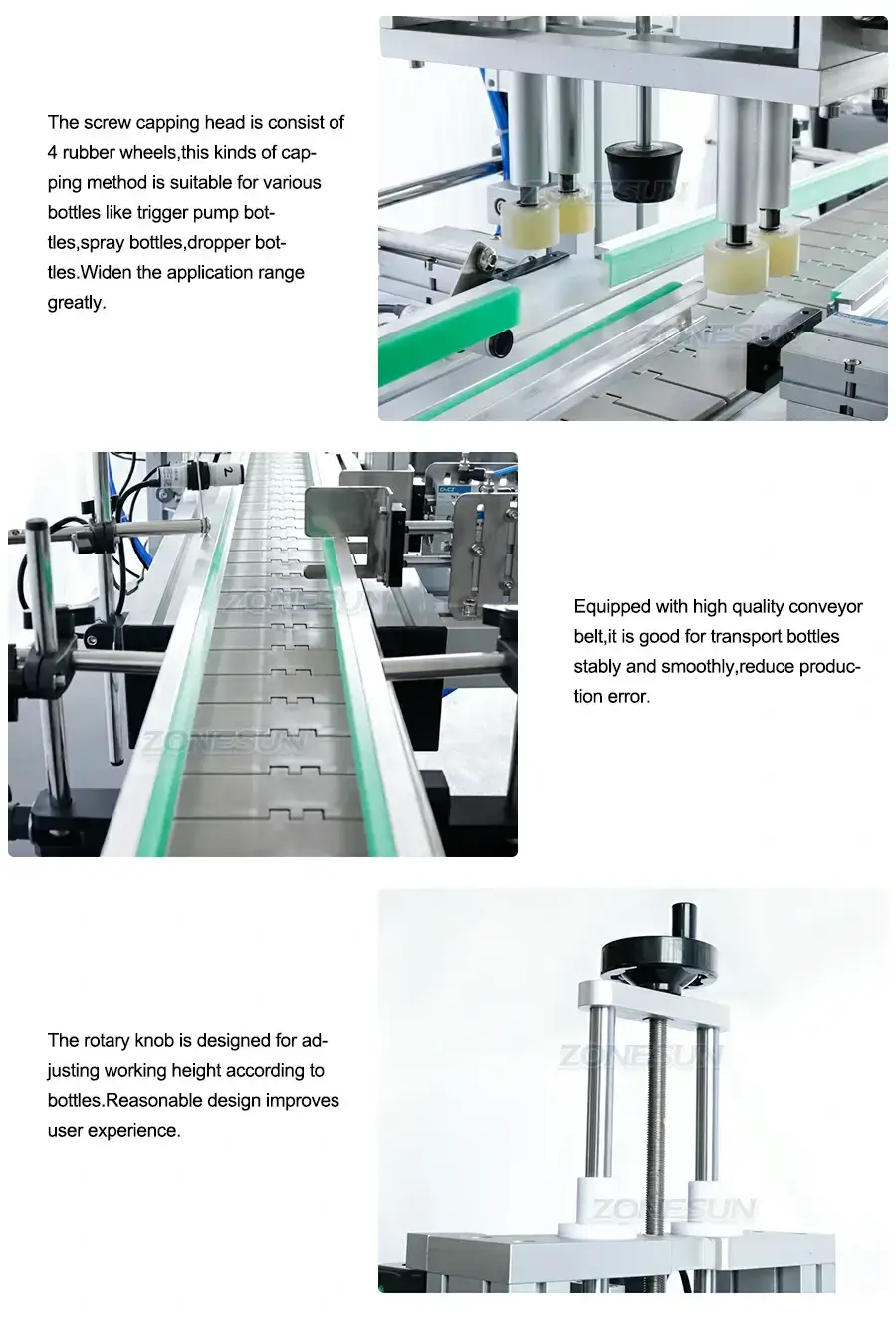 Wine Bottle Capping Machine-ZONESUN TECHNOLOGY LIMITED Wine Bottle Capping Machine-ZONESUN TECHNOLOGY LIMITED
