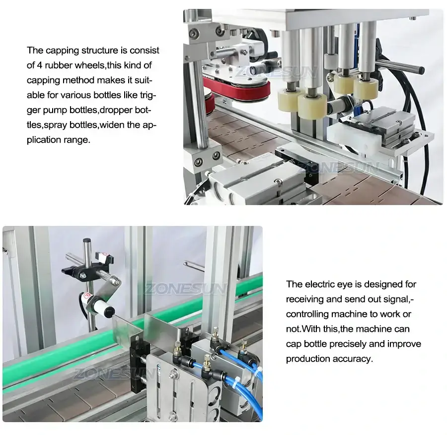 Capping Machine With Vibratory Bowl-ZONESUN TECHNOLOGY LIMITED Capping Machine With Vibratory Bowl-ZONESUN TECHNOLOGY LIMITED