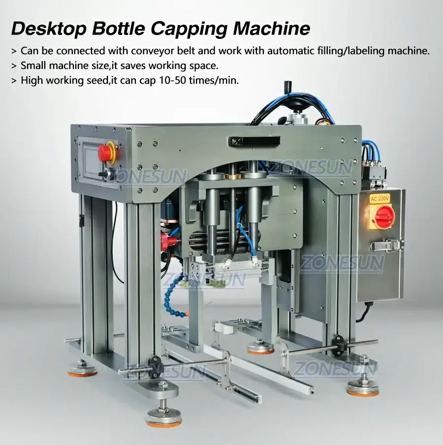 Desktop Capping Machine-ZONESUN TECHNOLOGY LIMITED Desktop Capping Machine-ZONESUN TECHNOLOGY LIMITED