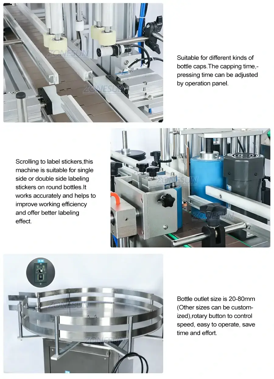 Cosmetic Liquid Automatic Production Line-ZONESUN TECHNOLOGY LIMITED Cosmetic Liquid Automatic Production Line-ZONESUN TECHNOLOGY LIMITED