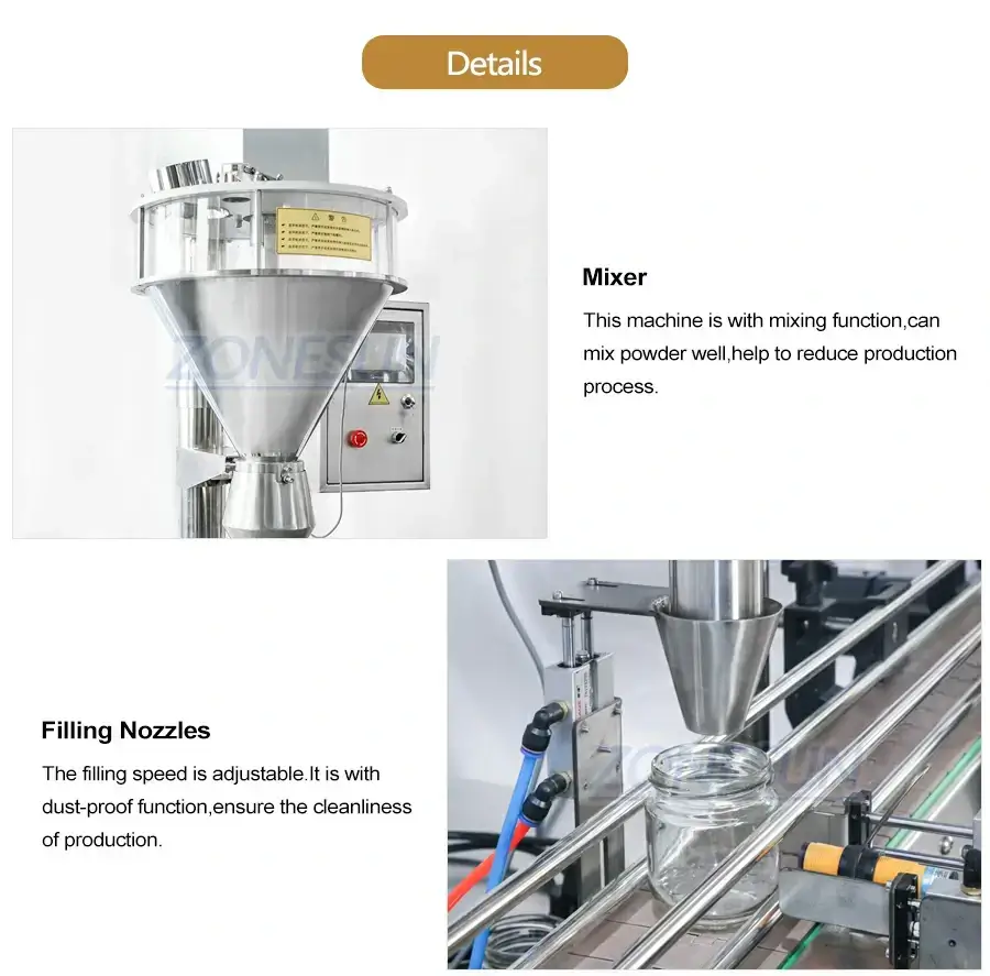 Powder Filling Line-ZONESUN TECHNOLOGY LIMITED Powder Filling Line-ZONESUN TECHNOLOGY LIMITED