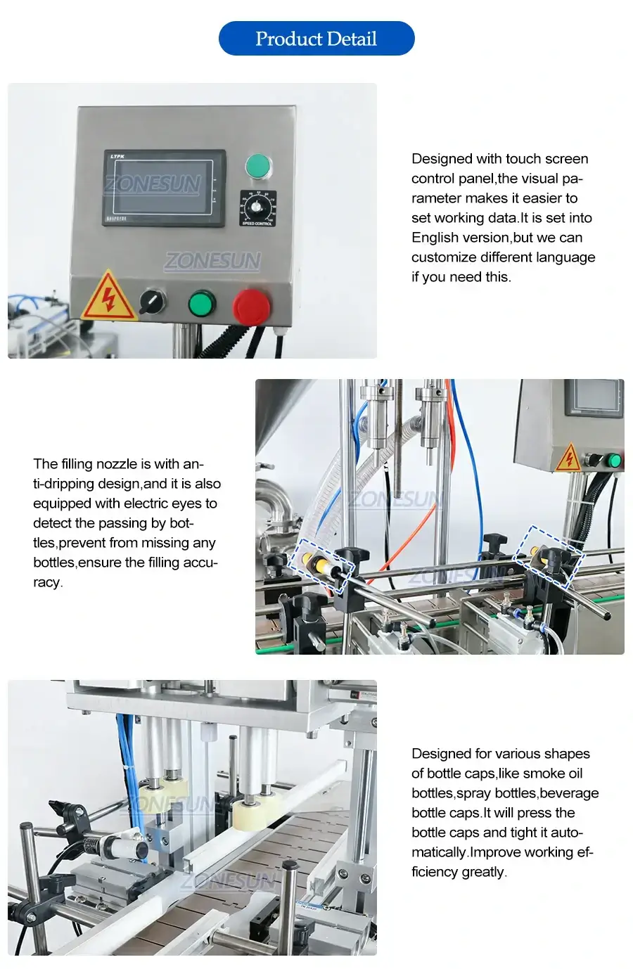 Double Head Paste Production Line-ZONESUN TECHNOLOGY LIMITED Double Head Paste Production Line-ZONESUN TECHNOLOGY LIMITED