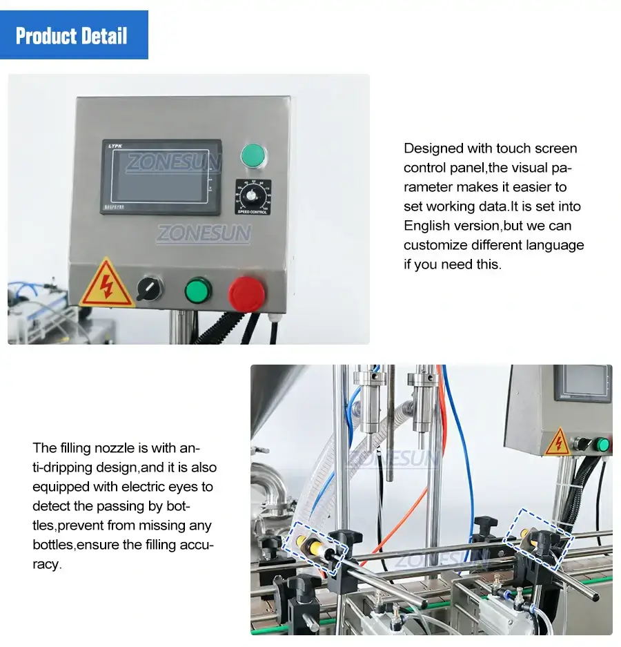 Double Head Paste Production Line-ZONESUN TECHNOLOGY LIMITED Double Head Paste Production Line-ZONESUN TECHNOLOGY LIMITED