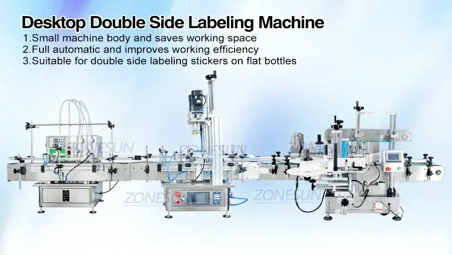 Double-sided Labeling Production Line-ZONESUN TECHNOLOGY LIMITED Double-sided Labeling Production Line-ZONESUN TECHNOLOGY LIMITED