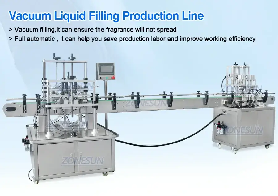 Perfume Filling Capping Machine-ZONESUN TECHNOLOGY LIMITED Perfume Filling Capping Machine-ZONESUN TECHNOLOGY LIMITED