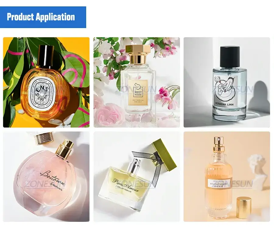 Perfume Filling Capping Machine-ZONESUN TECHNOLOGY LIMITED Perfume Filling Capping Machine-ZONESUN TECHNOLOGY LIMITED