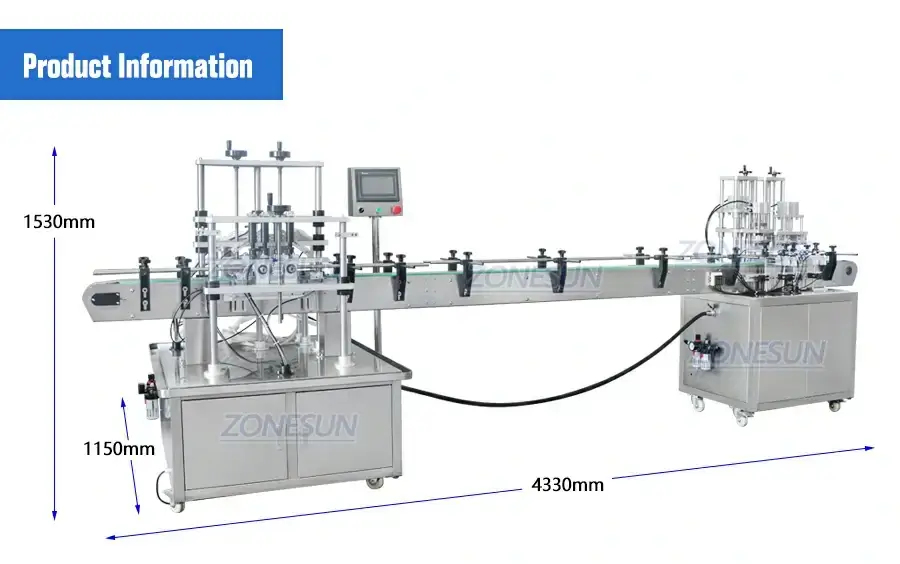 Perfume Filling Capping Machine-ZONESUN TECHNOLOGY LIMITED Perfume Filling Capping Machine-ZONESUN TECHNOLOGY LIMITED