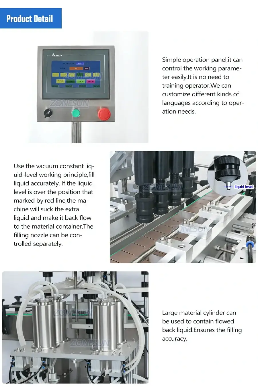Perfume Filling Capping Machine-ZONESUN TECHNOLOGY LIMITED Perfume Filling Capping Machine-ZONESUN TECHNOLOGY LIMITED