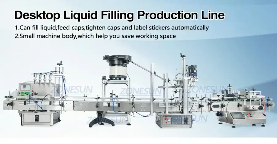 Desktop Liquid Production Line-ZONESUN TECHNOLOGY LIMITED Desktop Liquid Production Line-ZONESUN TECHNOLOGY LIMITED
