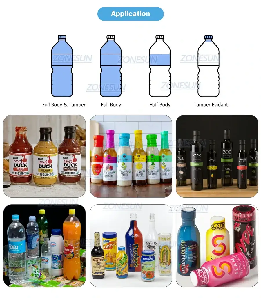 Sleeve Label Shrinking Machine-ZONESUN TECHNOLOGY LIMITED Sleeve Label Shrinking Machine-ZONESUN TECHNOLOGY LIMITED