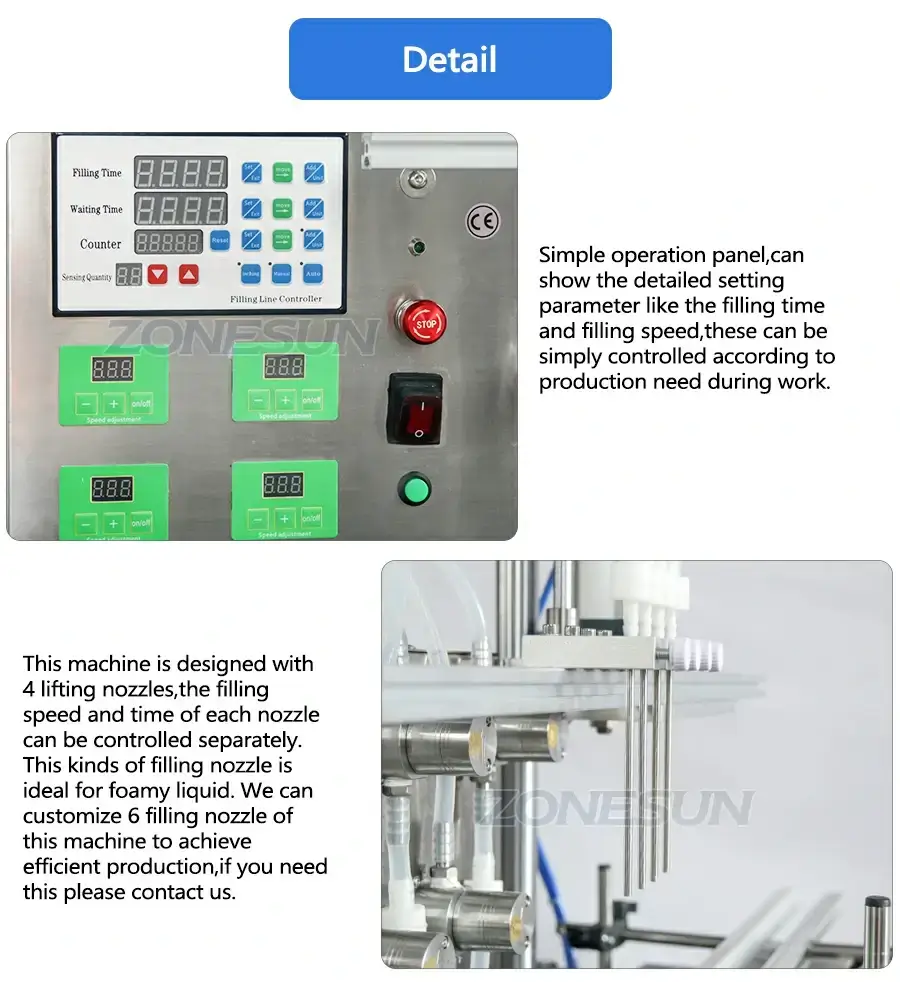 Desktop Magnetic Pump Filling Machine-ZONESUN TECHNOLOGY LIMITED Desktop Magnetic Pump Filling Machine-ZONESUN TECHNOLOGY LIMITED