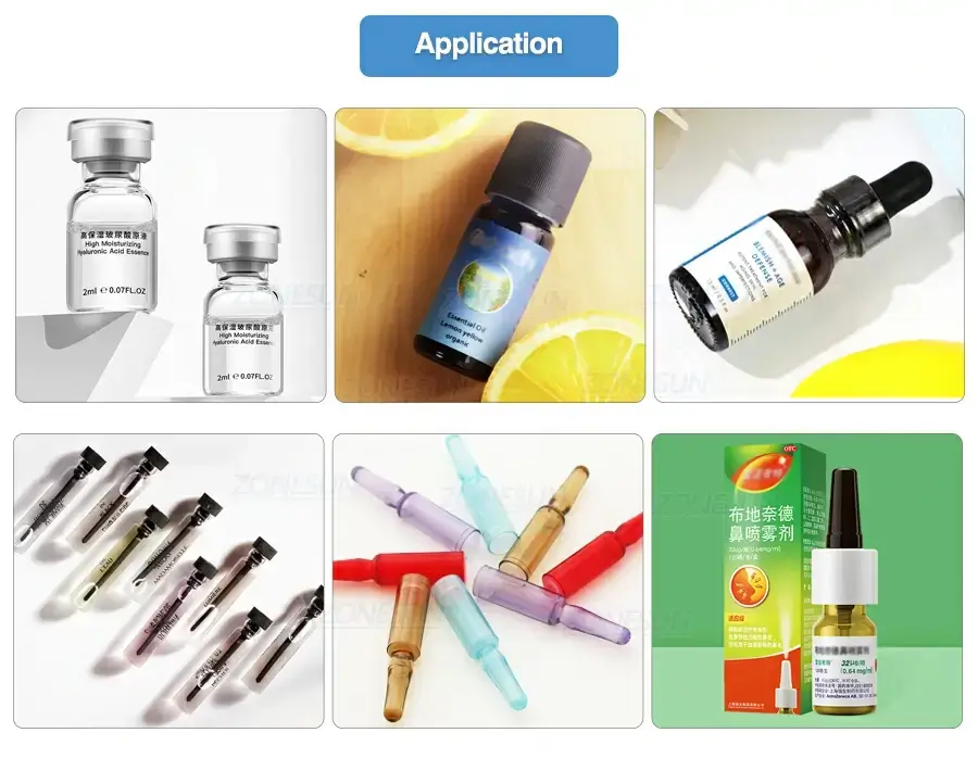 6 Head Ampoule Bottle Filling Machine-ZONESUN TECHNOLOGY LIMITED 6 Head Ampoule Bottle Filling Machine-ZONESUN TECHNOLOGY LIMITED