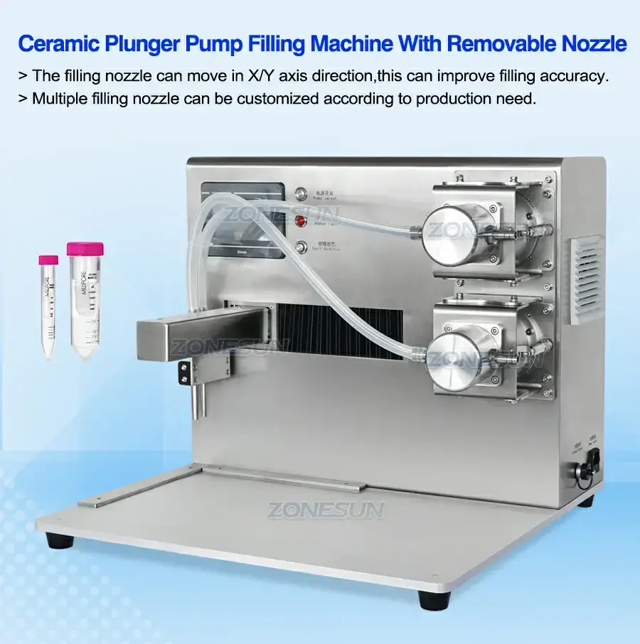 Ceramic Pump Filling Machine-ZONESUN TECHNOLOGY LIMITED Ceramic Pump Filling Machine-ZONESUN TECHNOLOGY LIMITED