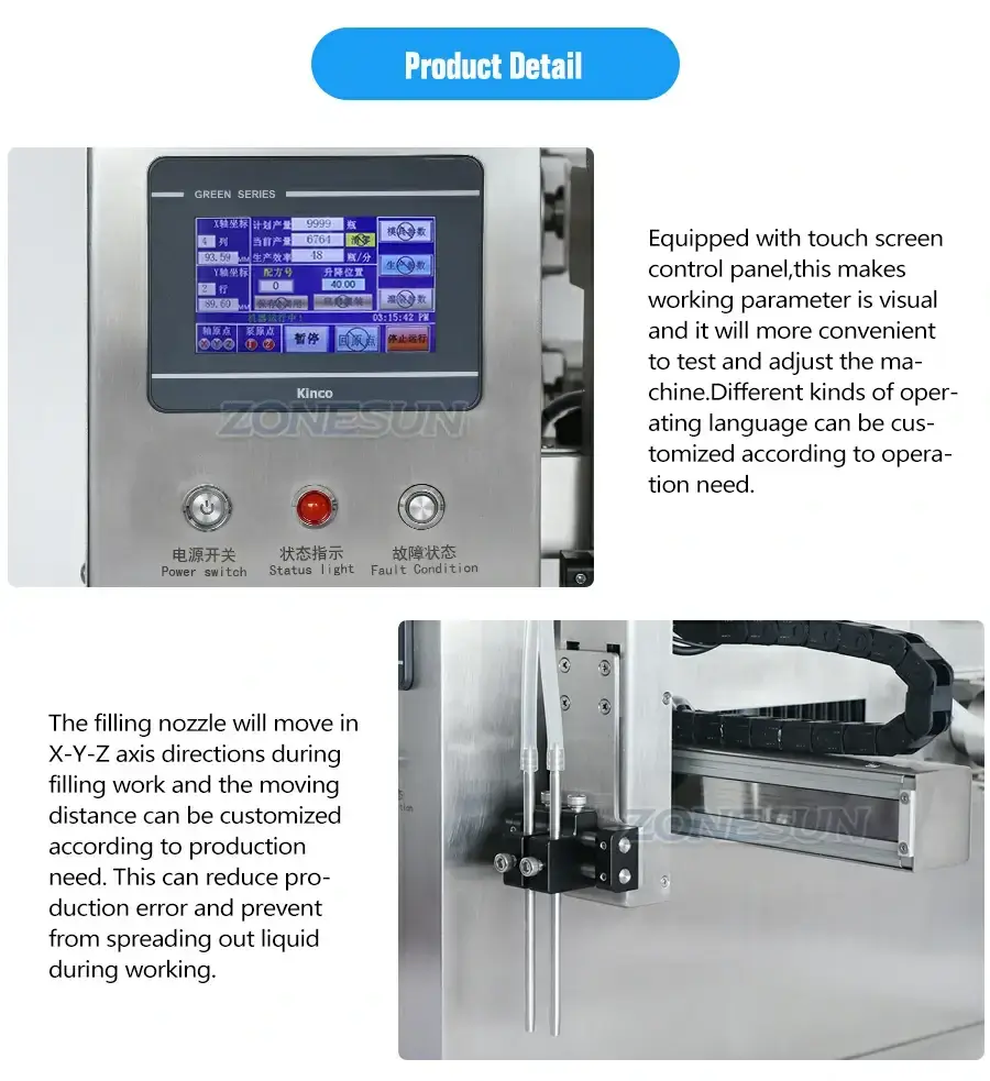 Ceramic Plunger Pump Filling Machine-ZONESUN TECHNOLOGY LIMITED Ceramic Plunger Pump Filling Machine-ZONESUN TECHNOLOGY LIMITED