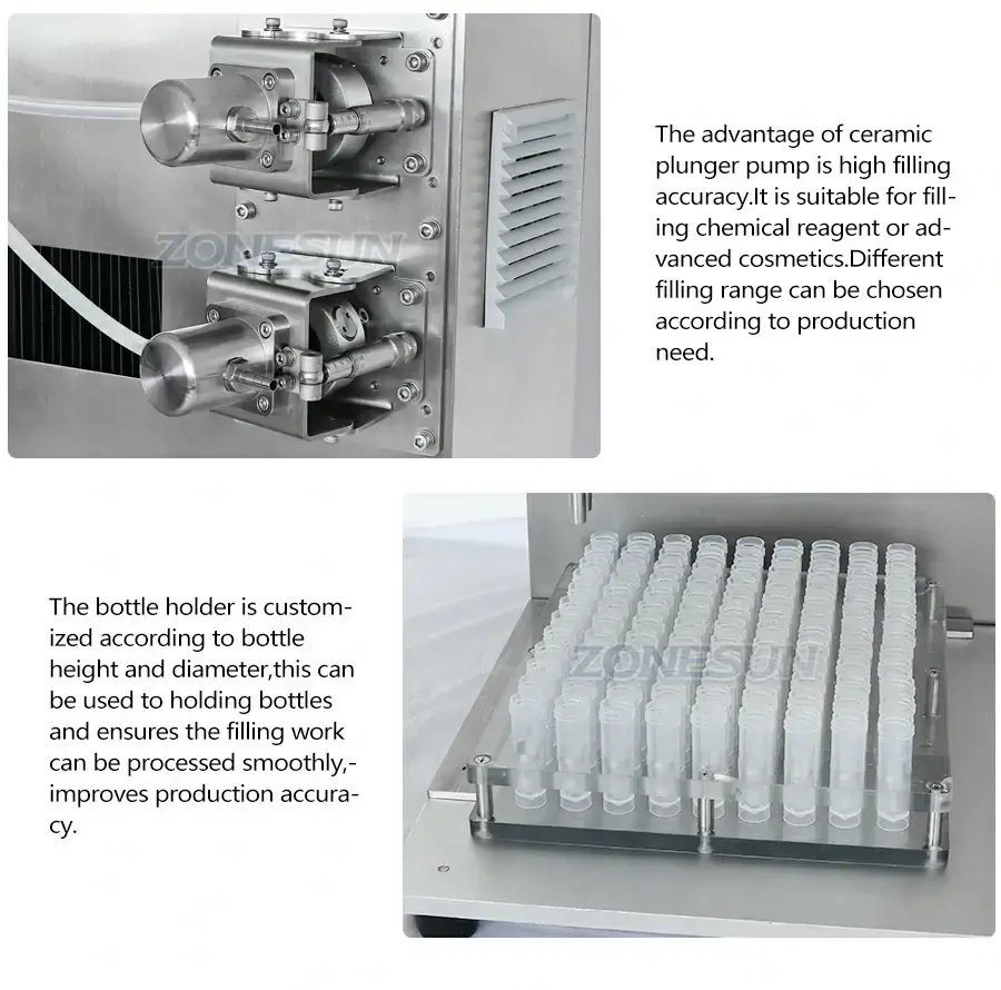 Ceramic Plunger Pump Filling Machine-ZONESUN TECHNOLOGY LIMITED Ceramic Plunger Pump Filling Machine-ZONESUN TECHNOLOGY LIMITED