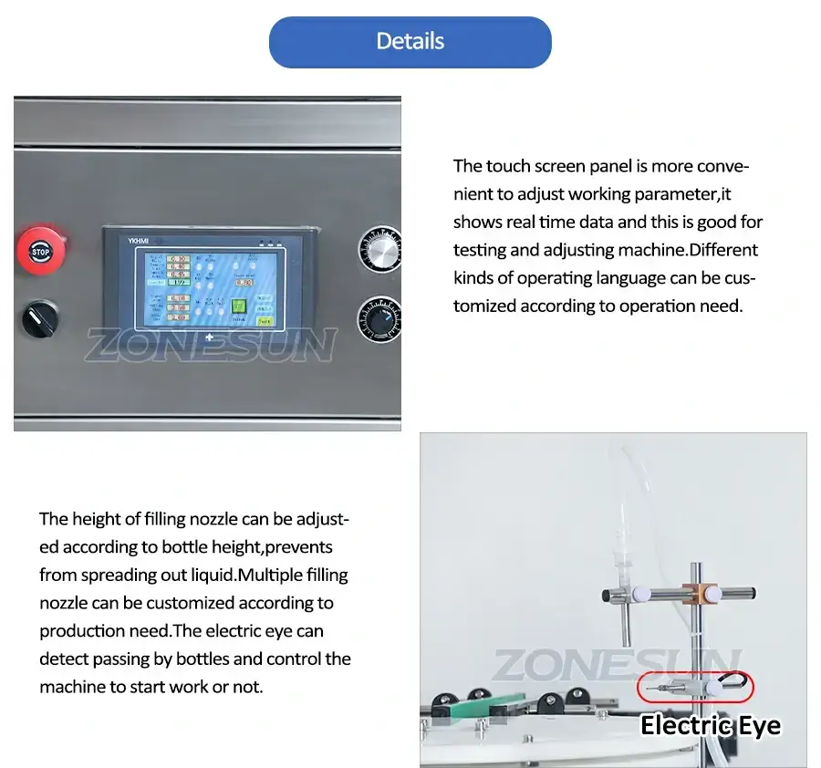 Desktop Filling Capping Machine-ZONESUN TECHNOLOGY LIMITED Desktop Filling Capping Machine-ZONESUN TECHNOLOGY LIMITED