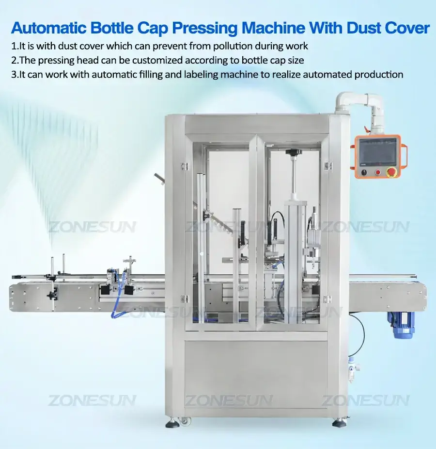 Capping Machine With Dust Cover-ZONESUN TECHNOLOGY LIMITED Capping Machine With Dust Cover-ZONESUN TECHNOLOGY LIMITED