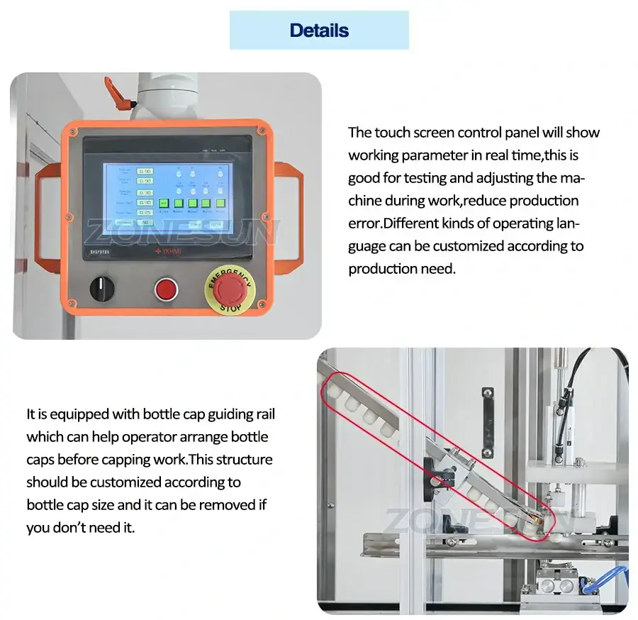 Capping Machine With Dust Cover-ZONESUN TECHNOLOGY LIMITED Capping Machine With Dust Cover-ZONESUN TECHNOLOGY LIMITED