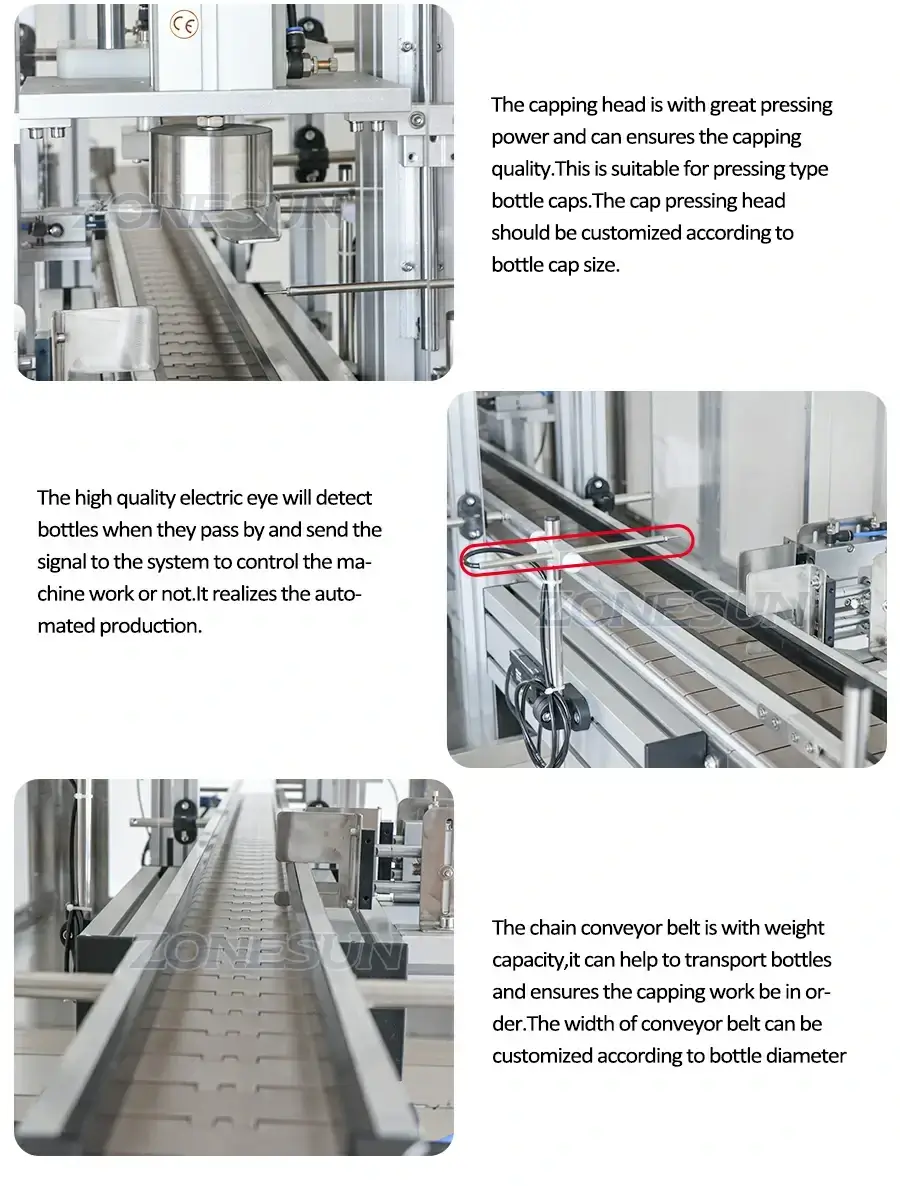 Capping Machine With Dust Cover-ZONESUN TECHNOLOGY LIMITED Capping Machine With Dust Cover-ZONESUN TECHNOLOGY LIMITED